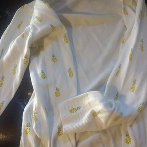 Pineapple cardigan